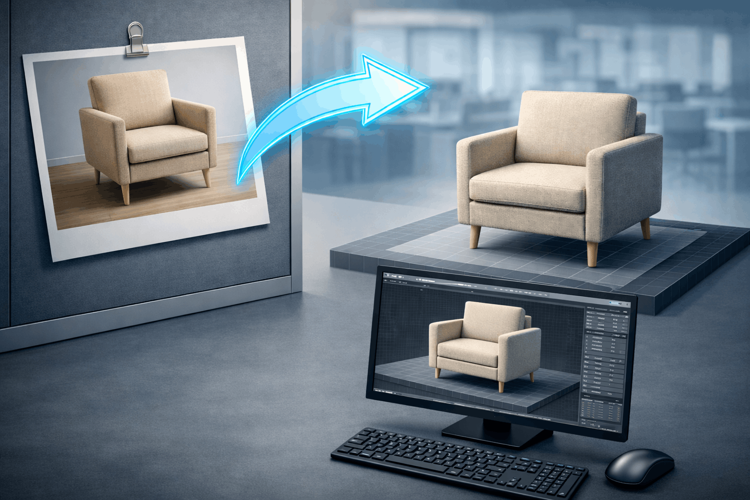 Fotoğraftan 3D Modelleme